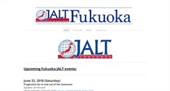 Desktop Screenshot of fukuokajalt.org